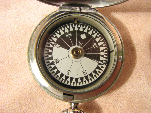 WW1 British Army Mark V Officers Compass signed L. Kamm & Co. London